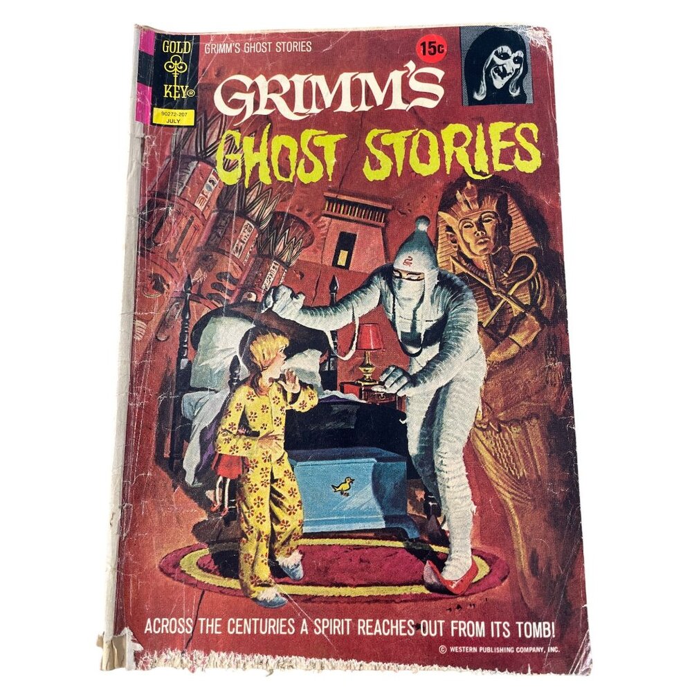 Gold Key Grimms Ghost Stories #4 July 1972 Comics Horror Vintage Collectible